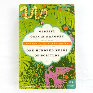 One Hundred Years of Solitude Book Gabriel Garcia Marquez Fiction Paperback